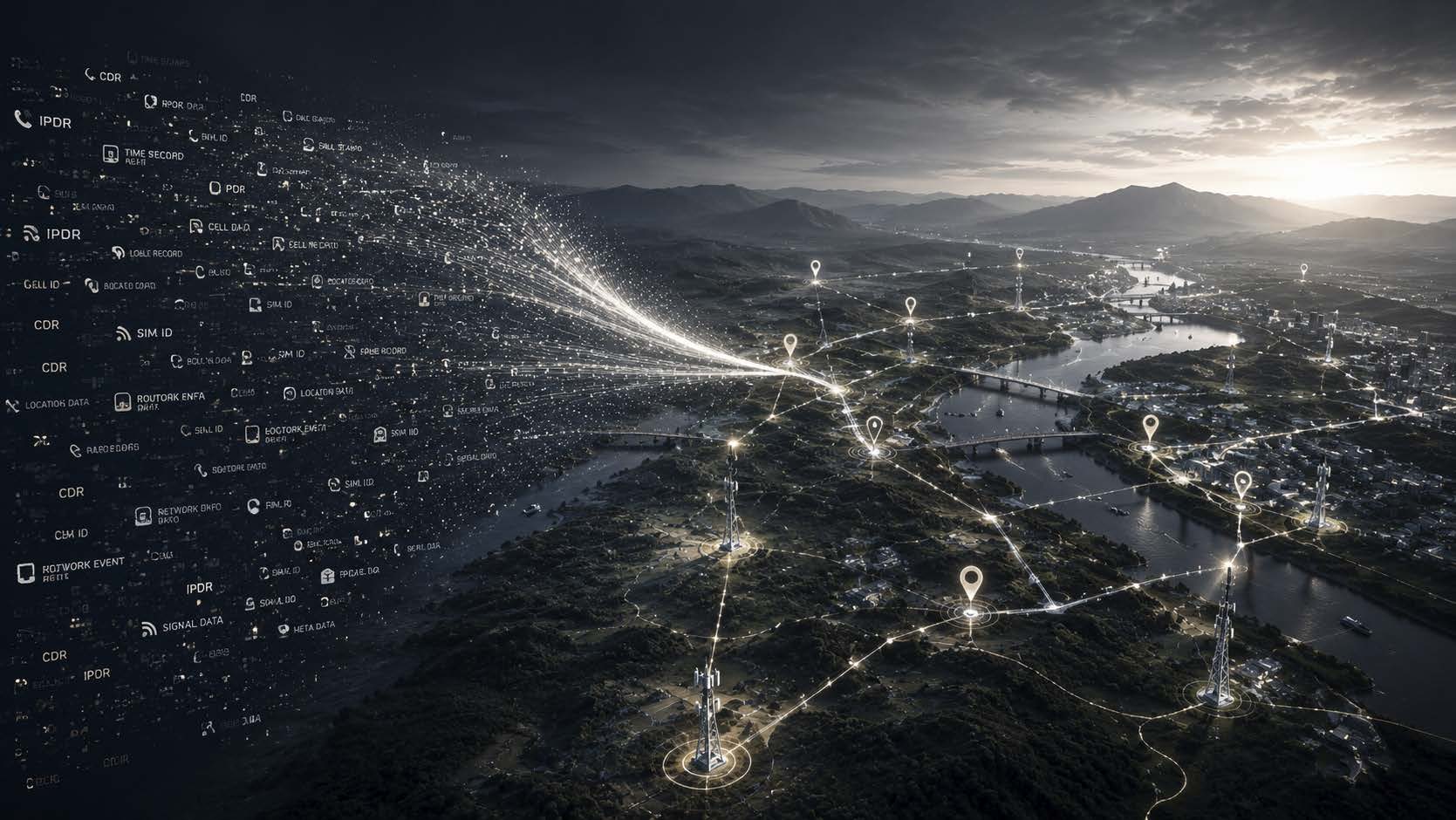 Modern telecom intelligence: unlocking intelligence from CDR and IPDR data
